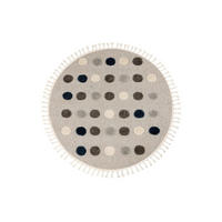 FLACHWEBETEPPICH 133/133 cm Grau  - Grau, Basics, Textil (133/133cm) - Kayoom