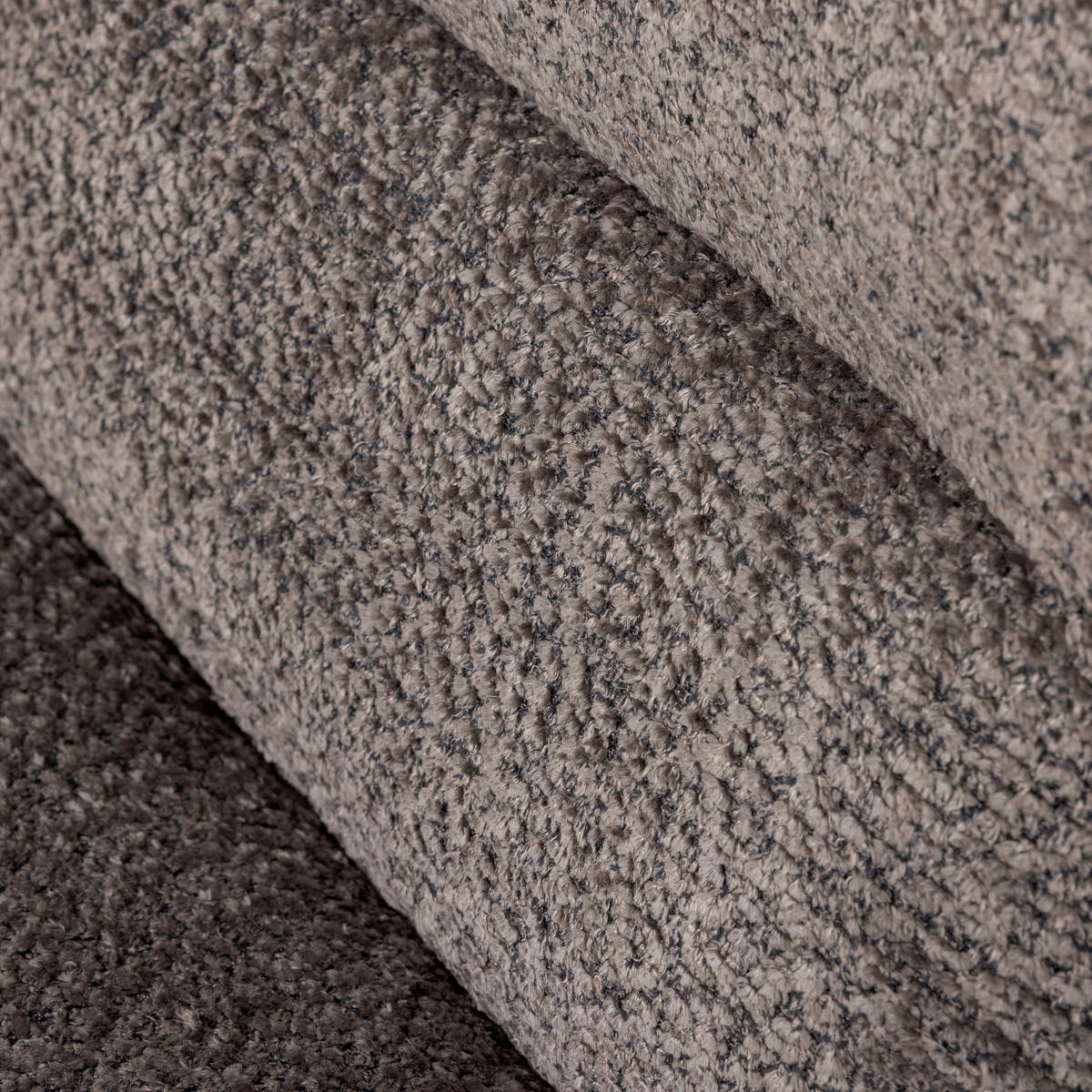 SESSEL in Teddystoff Braun  - Braun, MODERN, Textil/Metall (73/82/62cm) - Livetastic