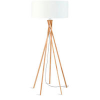 Lampadar - alb/culoare natur, Trend (60/60/160cm) - Good & Mojo