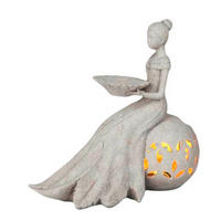 DEKODAME - Hellgrau, LIFESTYLE, Kunststoff (20,9/37,4/39,5cm)