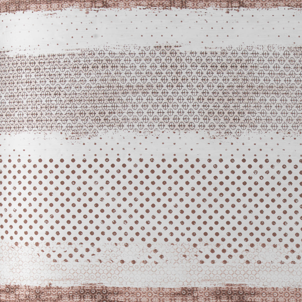 BETTWÄSCHE Valdes Satin 135/200 cm  - Braun/Weiß, KONVENTIONELL, Textil (135/200cm) - Novel
