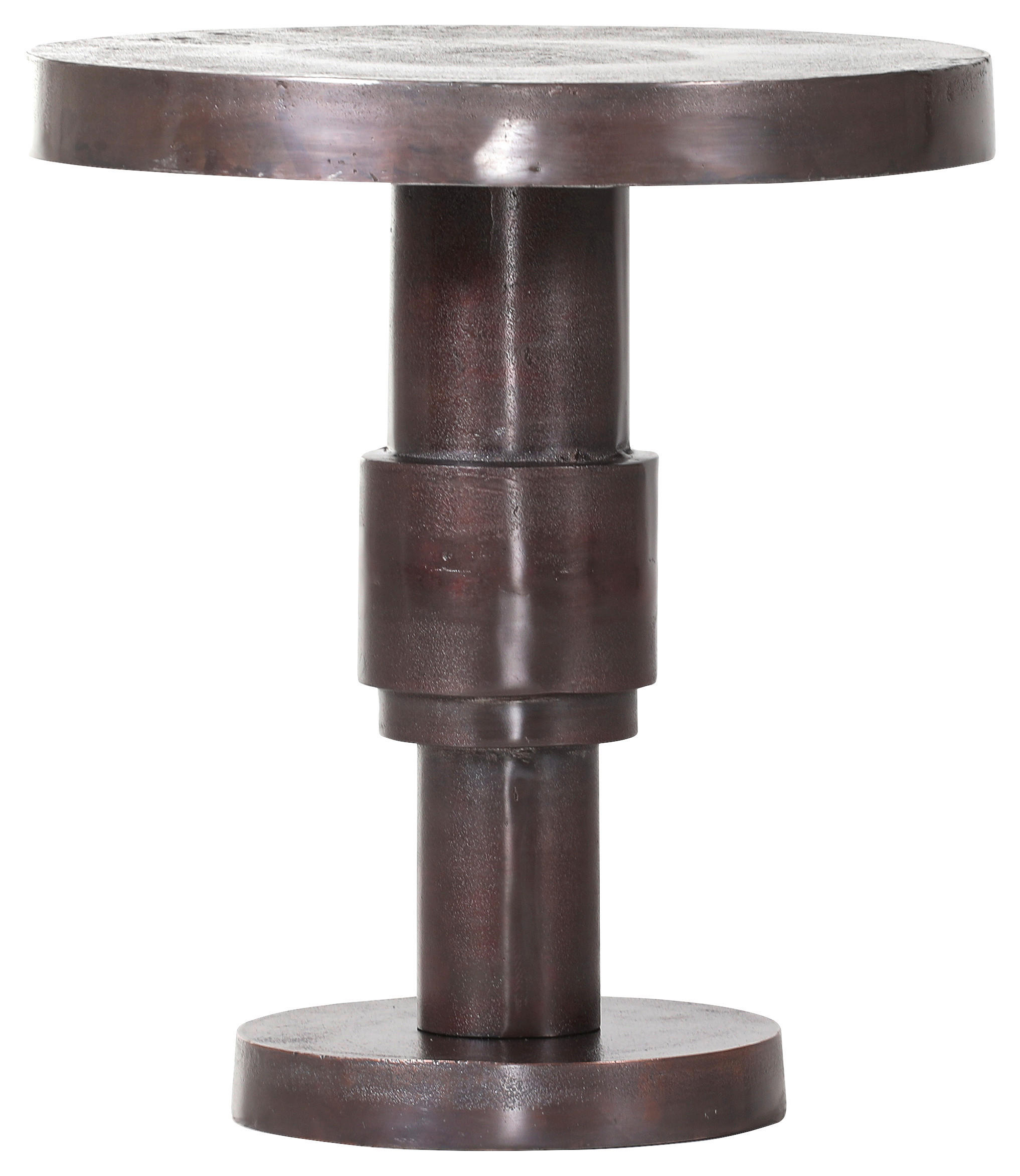 BEISTELLTISCH 56/56/60 cm Bronzefarben rund  - Bronzefarben, LIFESTYLE, Metall (56/56/60cm) - Landscape