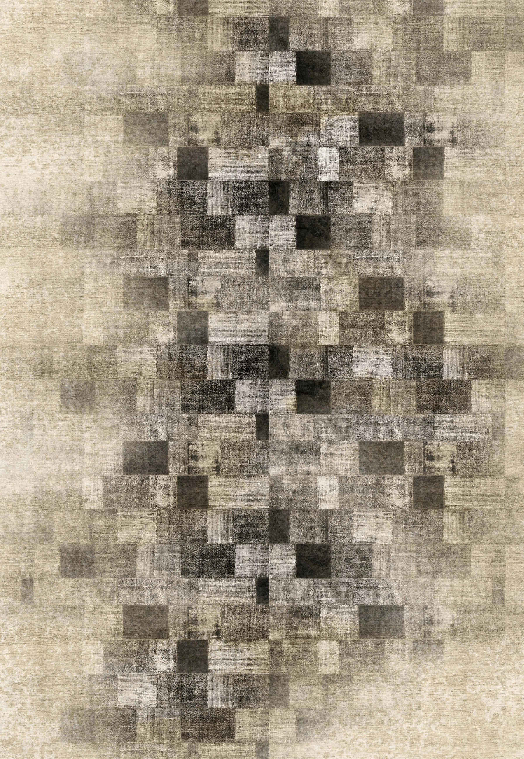 VINTAGE-TEPPICH 80/150 cm ONDEA MARTIN Taupe, Creme, Anthrazit  - Taupe/Anthrazit, Design, Kunststoff/Textil (80/150cm) - Lindorug