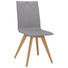 STUHL in Holz, Textil Eichefarben, Grau - Eichefarben/Grau, Design, Holz/Textil (44/93/55cm) - Lomoco STUHL in Holz, Textil Eichefarben, Grau - Eichefarben/Grau, Design, Holz/Textil (44/93/55cm) - Lomoco