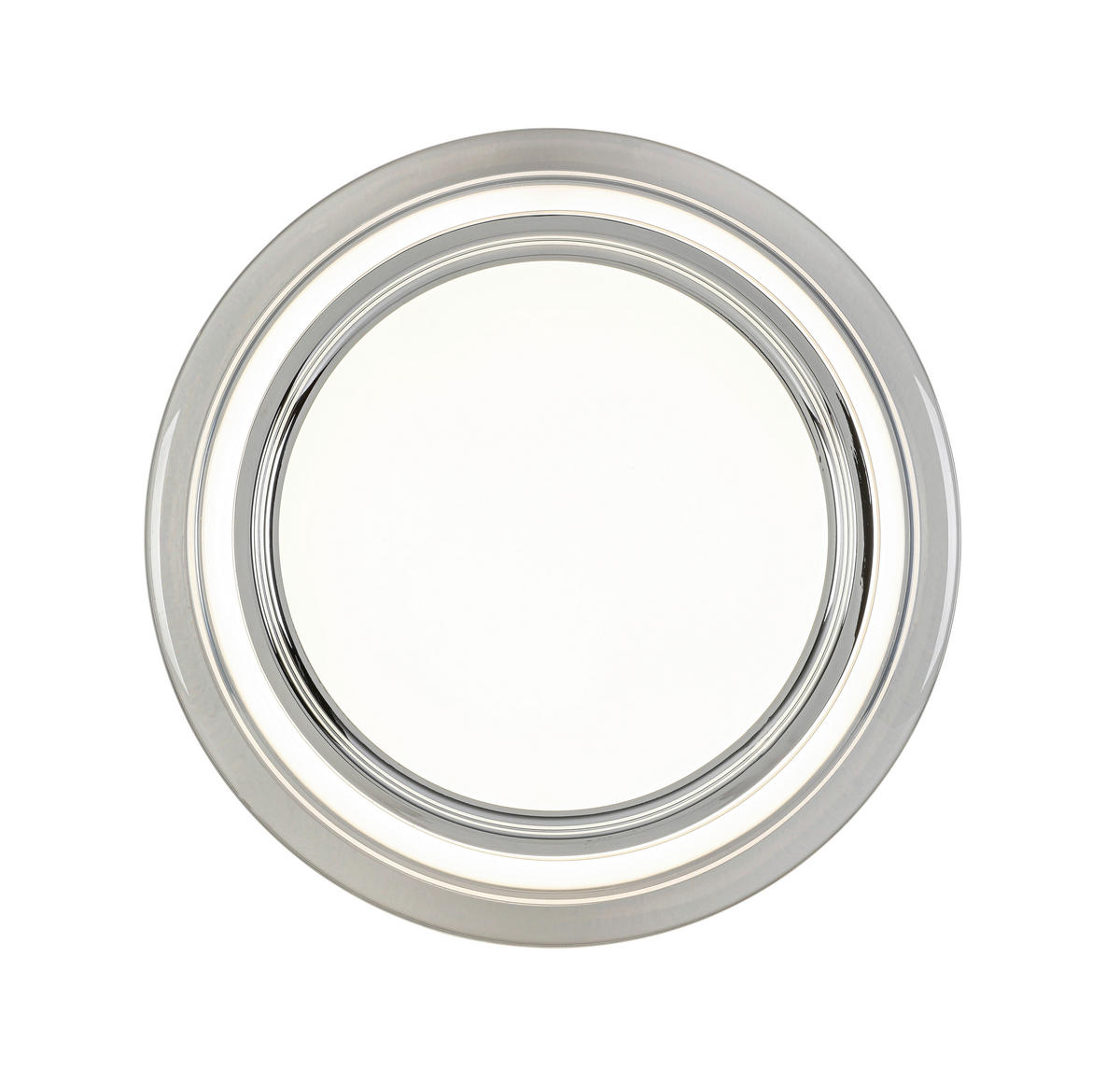 LED-TAKLAMPA Macon 36 W  - vit/kromfärg, Design, metall/plast (45cm) - Novel