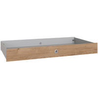 ÚLOŽNÝ PROSTOR POD POSTEL, 71/17/137 cm,  - barvy dubu, Moderní, kompozitní dřevo (71/17/137cm) - MID.YOU