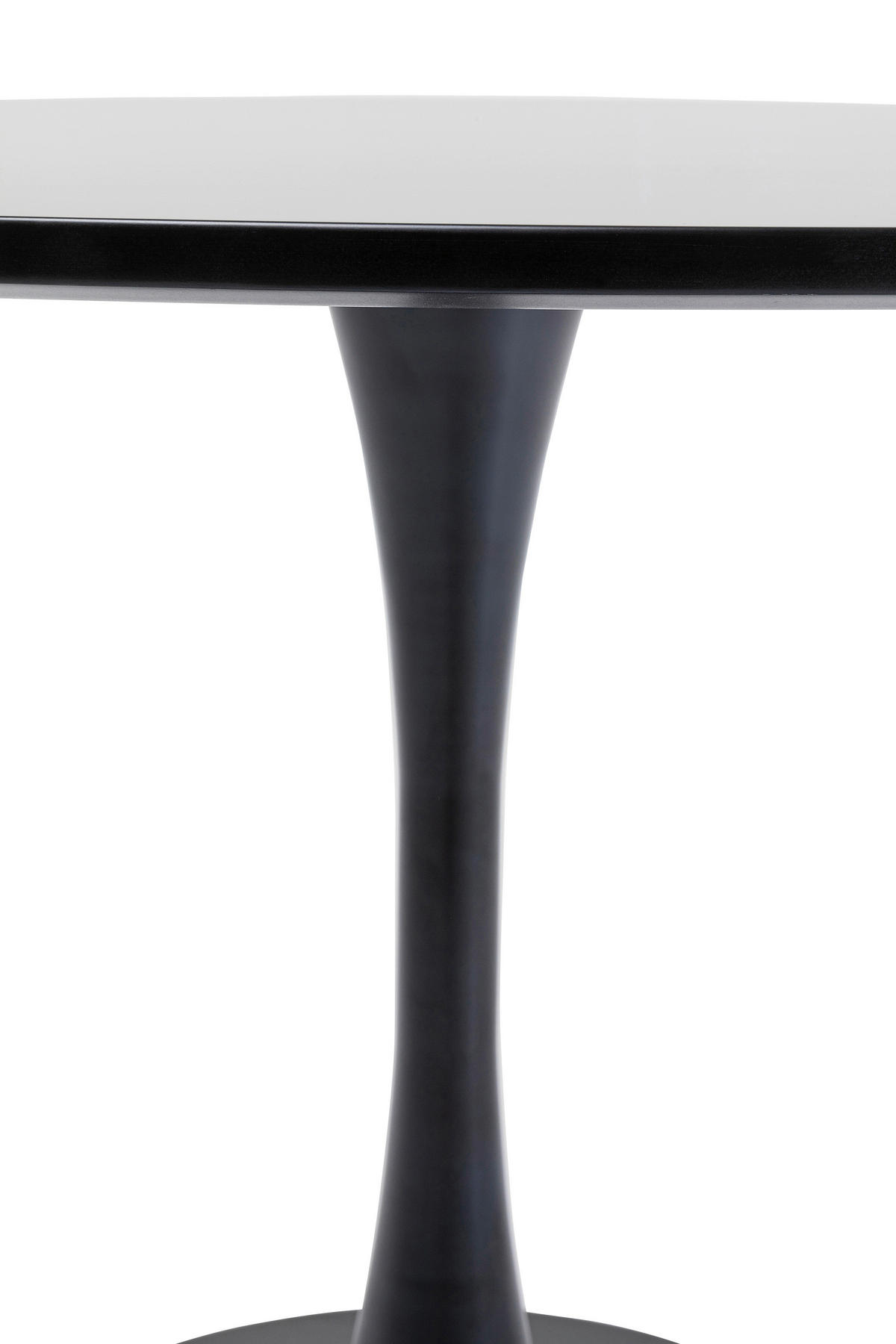 ESSTISCH in Holzwerkstoff 110/110/74 cm  - Schwarz, Design, Holzwerkstoff/Metall (110/110/74cm) - Kare-Design