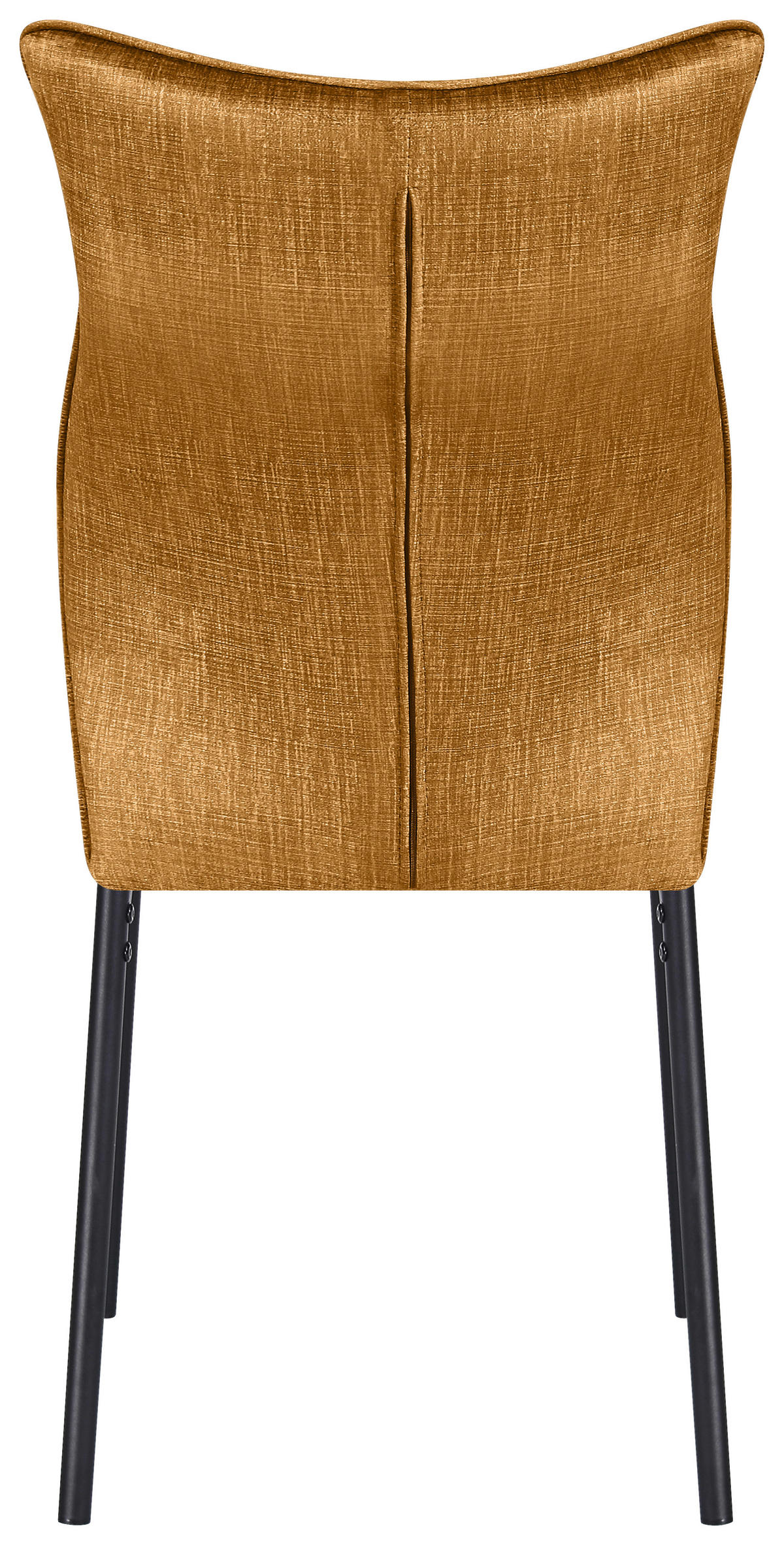 STOLICA  žuta, crna  metal, tekstil      - žuta/crna, Moderno, metal/tekstil (46/97/63cm)