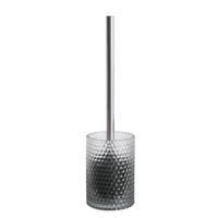 WC-BÜRSTENGARNITUR - Anthrazit/Alufarben, Basics, Glas/Kunststoff (9,5/36,5cm) - Kleine Wolke