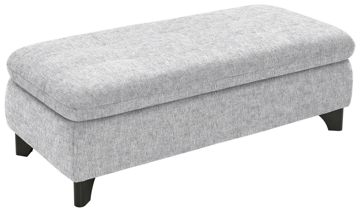 PALL i textil grå  - svart/grå, Klassisk, metall/textil (60/45/60cm) - MID.YOU