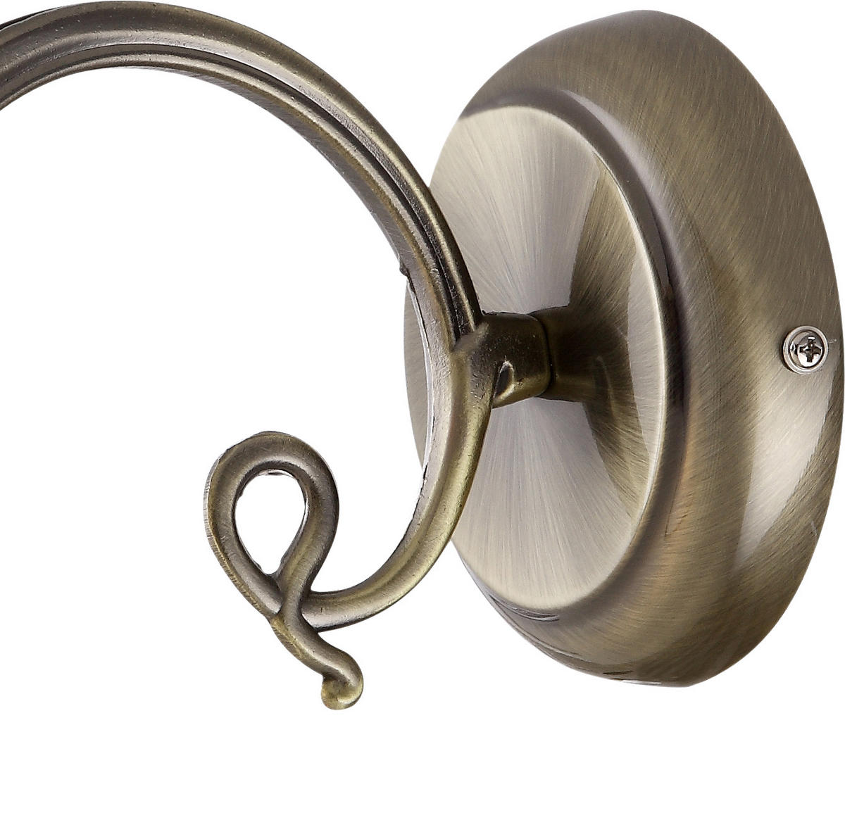 Wandleuchte Bela 16/30/18 cm   - ROMANTIK / LANDHAUS, Glas/Metall (16/30/18cm) - Globo