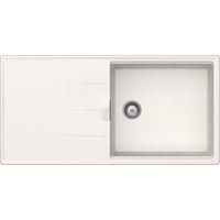 SPÜLE TIAD100LUPOL  - Weiß, Basics, Stein (100/50cm) - Schock