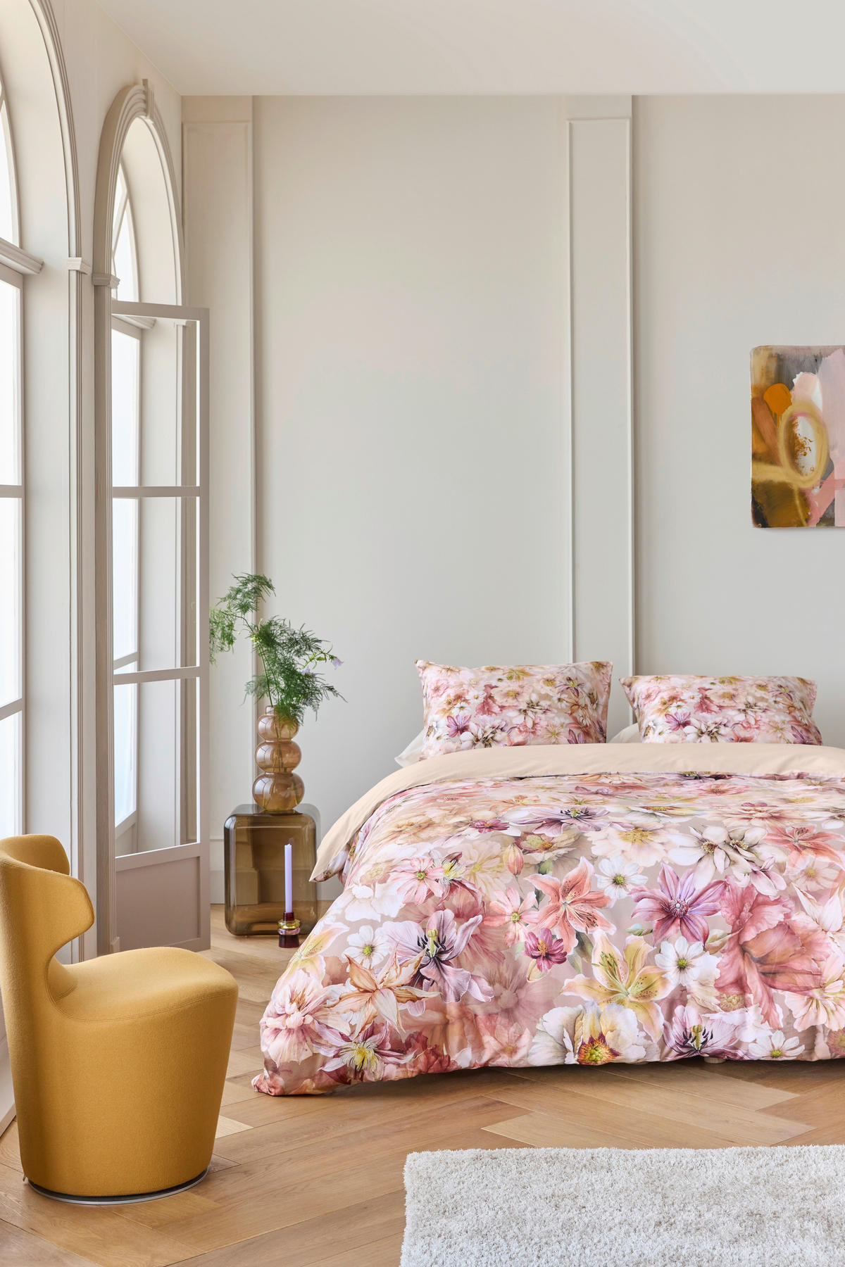 BETTWÄSCHE Fransaro Satin 160/210 cm  - Terracotta, Basics, Textil (160/210cm) - Novel