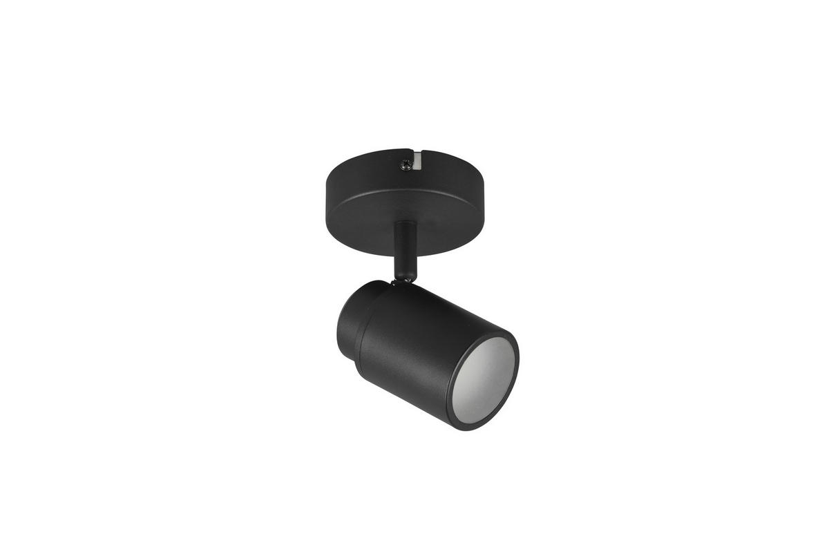 BADEZIMMER-WANDLEUCHTE - Schwarz, Basics, Metall (10,5/15,5/9cm) - Trio Leuchten