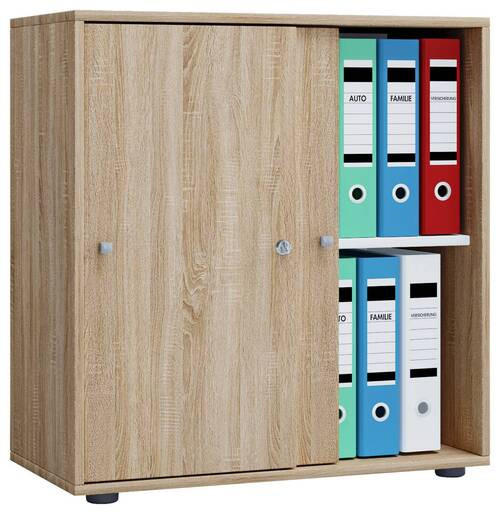 AKTENSCHRANK Sonoma Eiche  - Sonoma Eiche, Basics, Holzwerkstoff (70/74/37cm) - MID.YOU