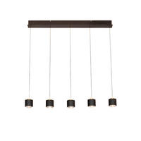 LED-HÄNGELEUCHTE 90/10/170 cm    - Schwarz, Design, Kunststoff/Metall (90/10/170cm) - Novel