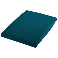 PLAHTA S GUMICOM 180/200 cm  BASIC  - boje petroleja/plava, Basics, tekstil (180/200cm) - Schlafgut