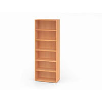 AKTENREGAL Buchefarben  - Buchefarben, Basics, Holzwerkstoff (80/215,6/40cm) - Venda