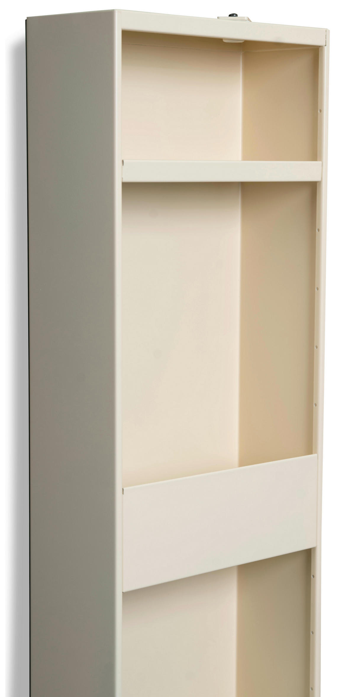 HÄNGESCHUHSCHRANK Creme  - Creme, Design, Metall (47/150/12cm) - Xora