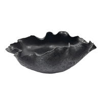 DEKORAČNÍ MISKA  - černá, Lifestyle, plast (32,5/23/12,5cm) - Ambia Home