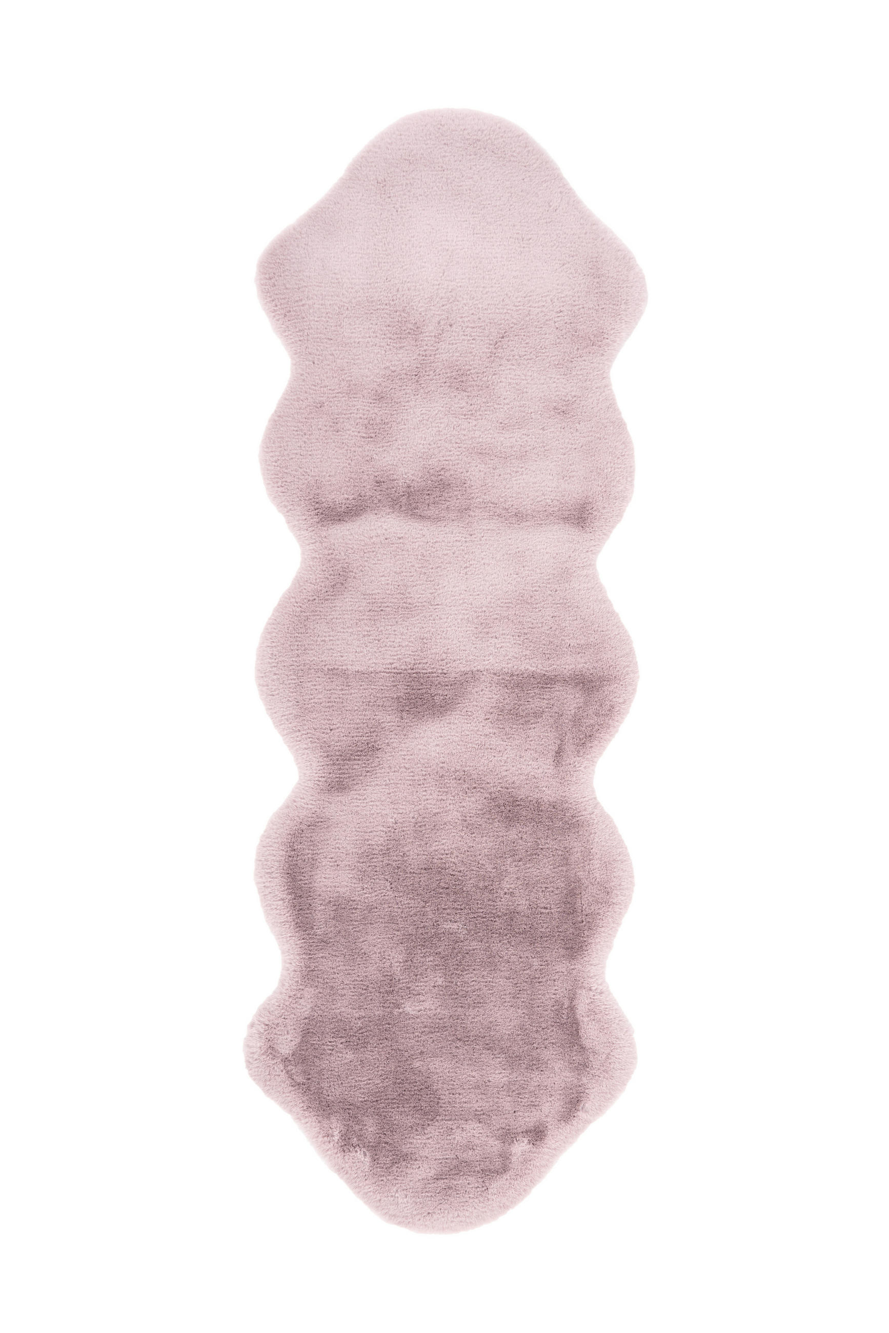 UMĚLÁ KOŽEŠINA, 60/180 cm, růžová - růžová, Trend, textil (60/180cm)