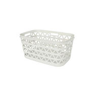 RUHÁSKOSÁR - fehér, Basics, műanyag (37,1/27,1/57,1cm) - Curver