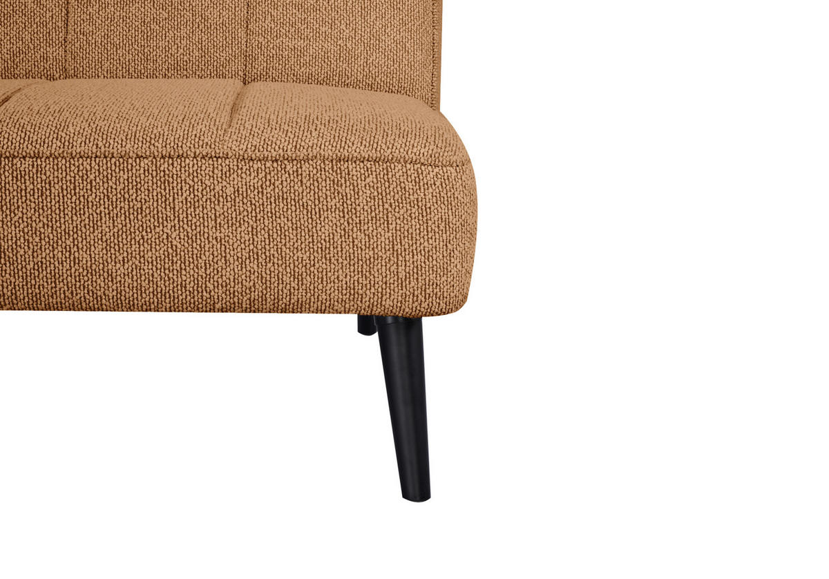 SCHLAFSOFA in Holz, Textil Braun  - Schwarz/Braun, Design, Holz/Textil (192/82/90cm) - Livetastic