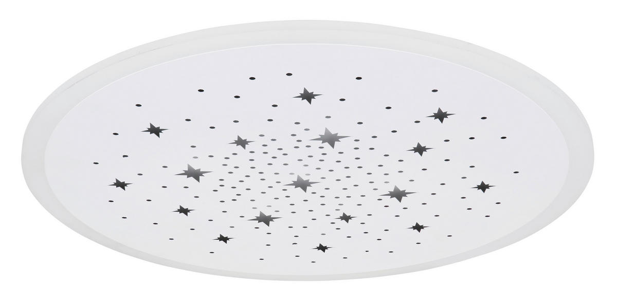 LED-DECKENLEUCHTE 50/5 cm   - Weiß, Basics, Kunststoff/Metall (50/5cm)