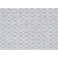 ECKSOFA in Chenille Hellgrau  - Hellgrau/Schwarz, MODERN, Kunststoff/Textil (235/166cm) - Hom`in