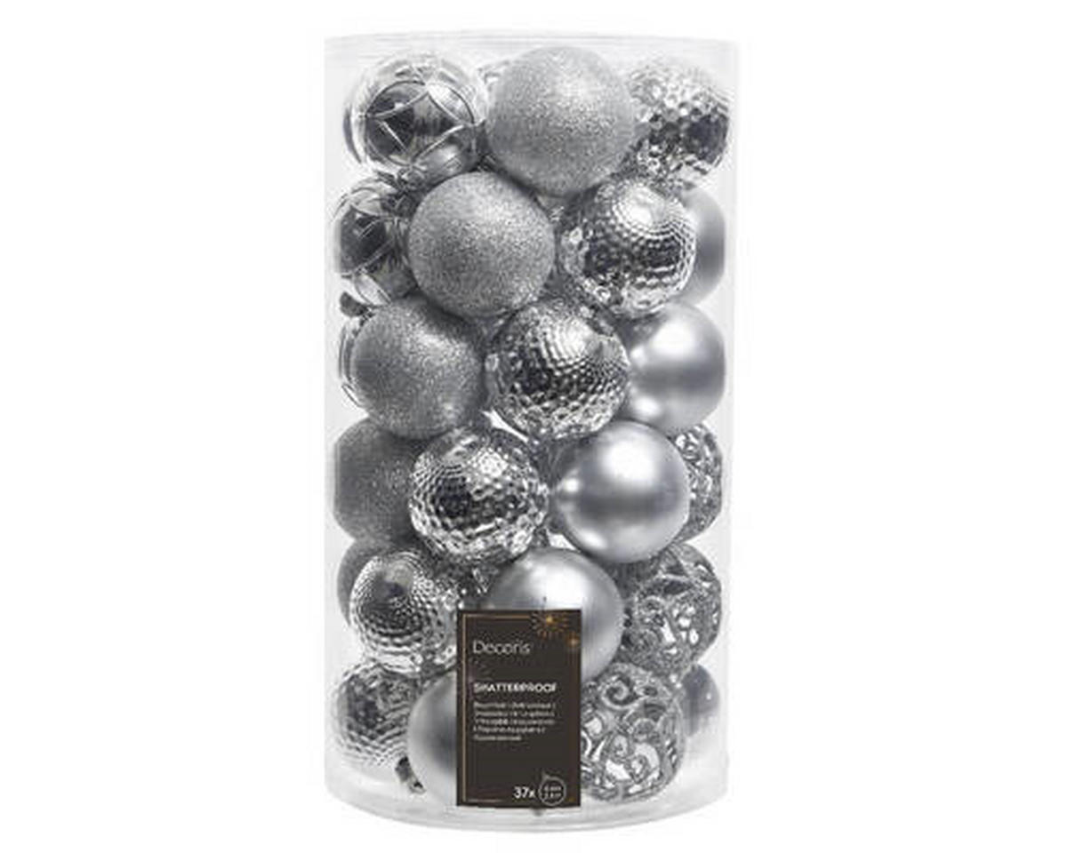 CHRISTBAUMKUGEL  - Basics (6/6/6cm)