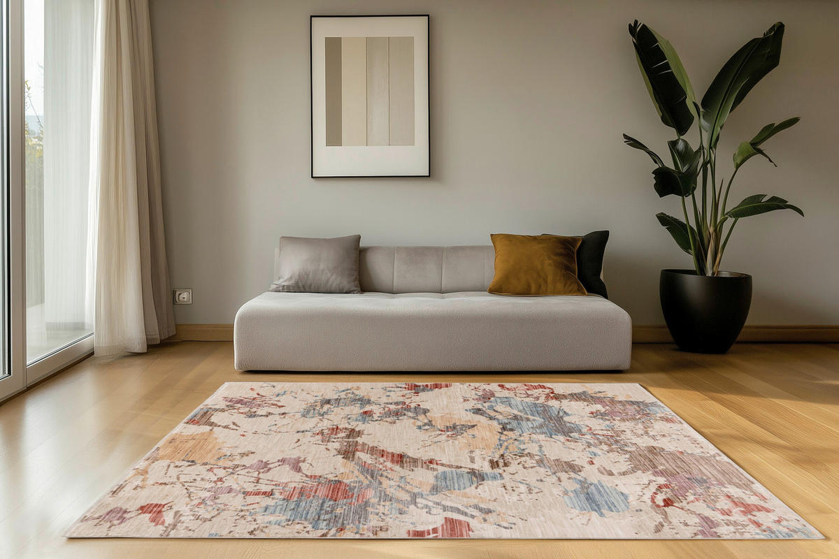 FLACHWEBETEPPICH 120/170 cm Multicolor  - Multicolor, Basics, Textil (120/170cm) - Kayoom