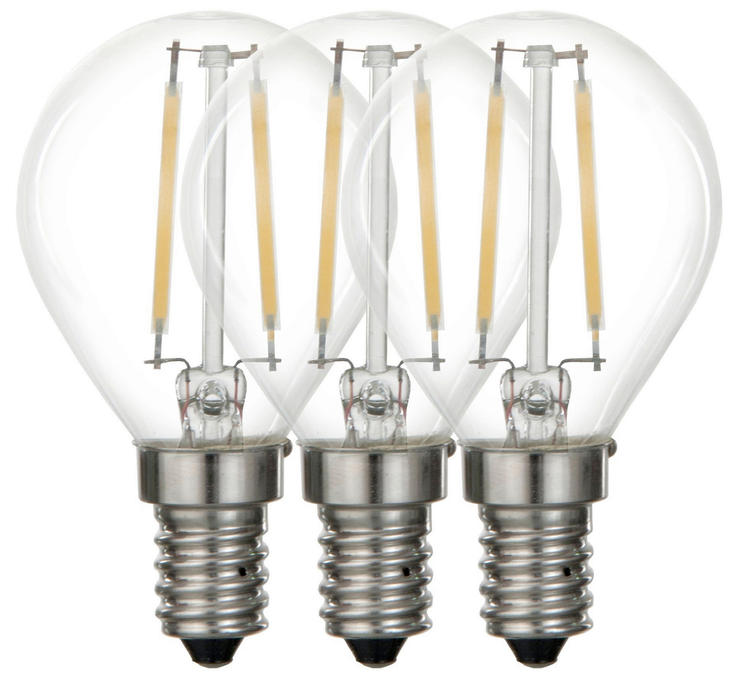 LED ŽARULJA  - prozirno, Basics, staklo/metal (4,5/7,8cm) - Boxxx