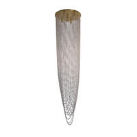 SVJETILJKA VISEĆA  65/250 cm      Swoop  - boje mjeda/prozirno, Lifestyle, staklo/metal (65/250cm)