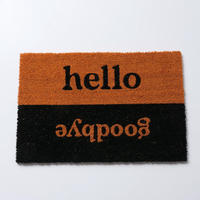 DÖRRMATTA - svart/naturfärgad, Klassisk, textil/plast (60/40/1,5cm)