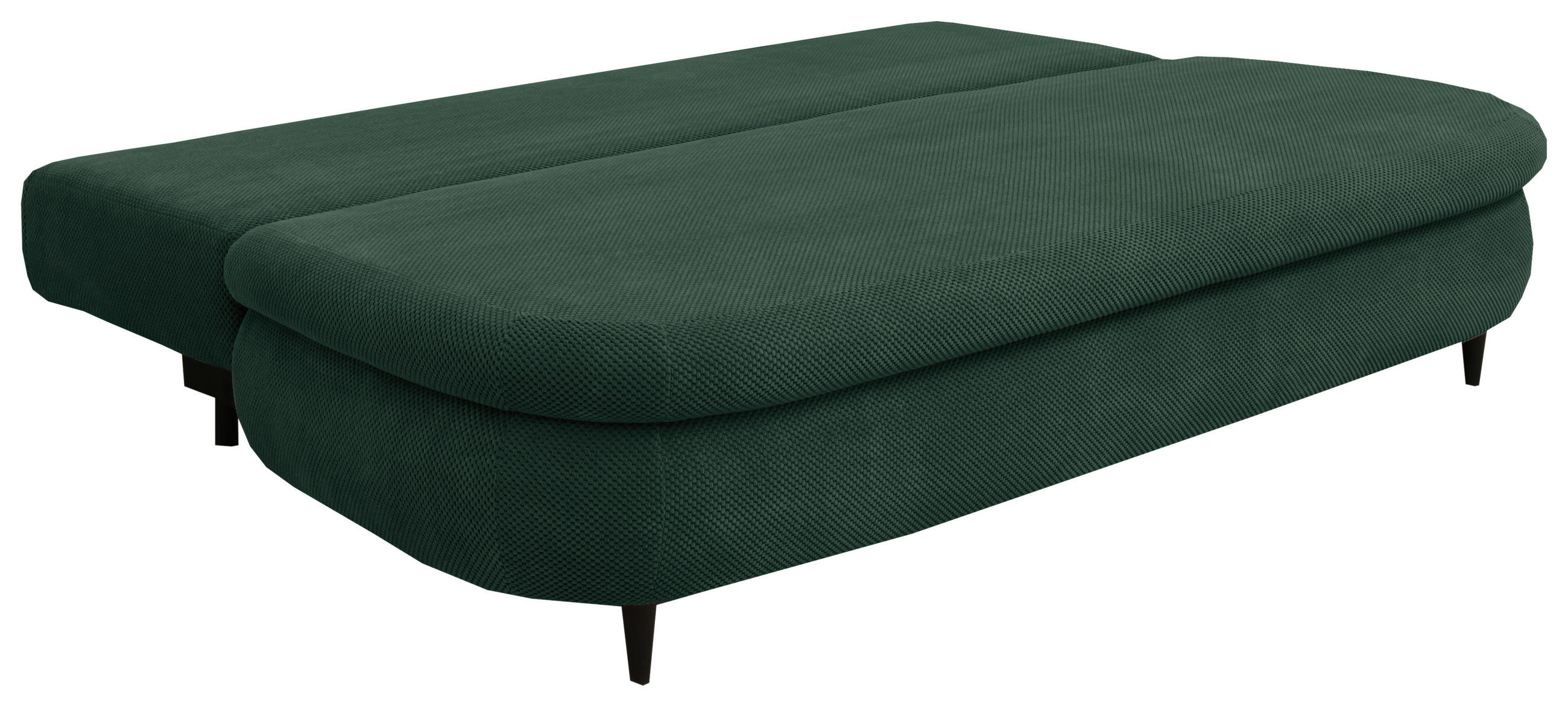 TROSJED NA RAZVLAČENJE tekstil  tamno zelena    - tamno zelena/crna, Design, tekstil (213/89/105cm) - Novel