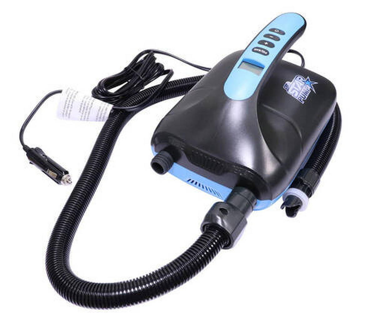 ELEKTR. LUFTPUMPE  - Blau/Schwarz, Basics, Kunststoff (17/19/27cm)