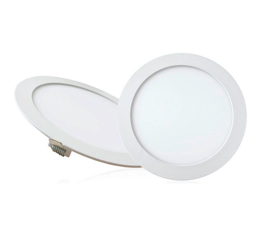 LED PANEL - bela, Osnovno, metal/plastika (22/1,3cm)