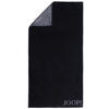 HANDTUCH 50/100 cm CLASSIC DOUBLEFACE Schwarz  - Schwarz, Design, Textil (50/100cm) - Joop!