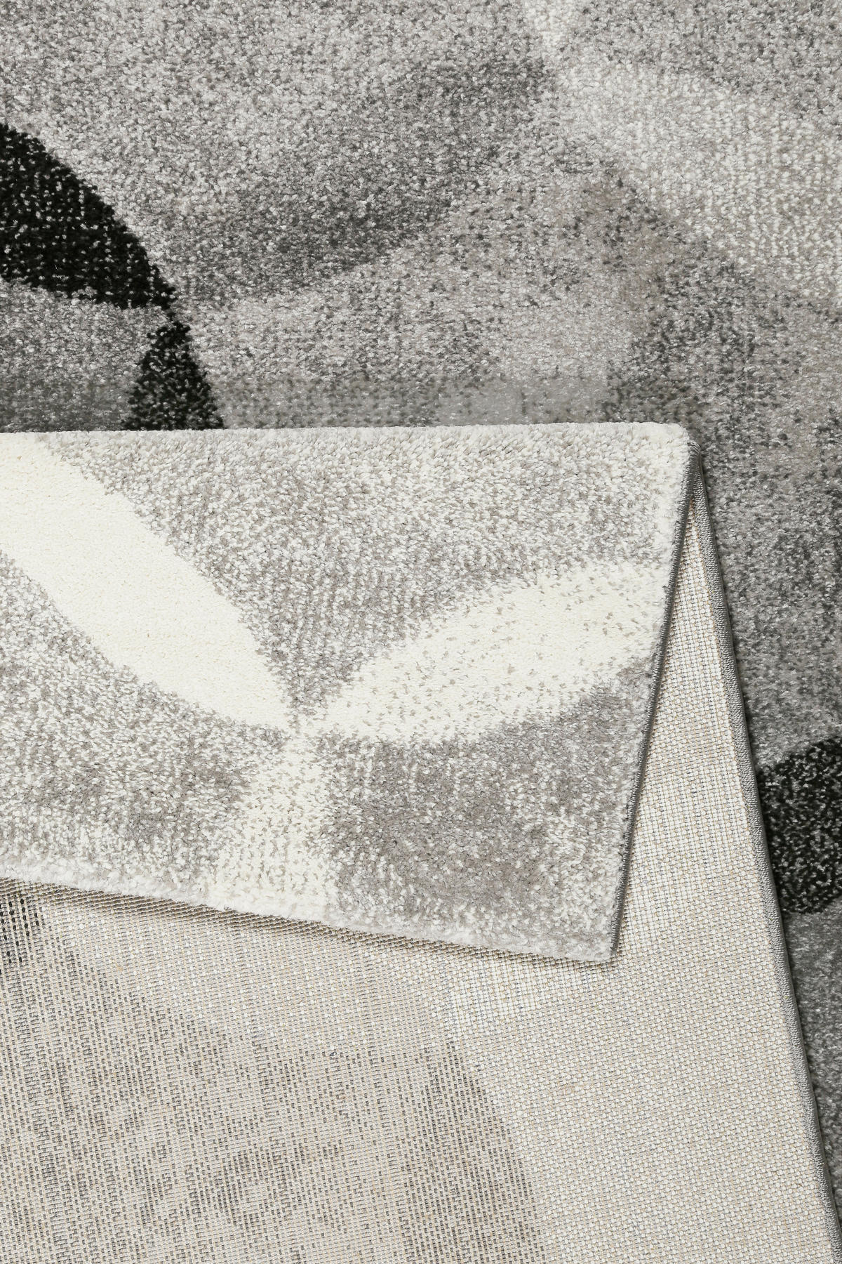 WEBTEPPICH 120/170 cm Modernina Grau, Silberfarben, Dunkelgrau, Beige  - Dunkelgrau/Beige, Design, Textil (120/170cm) - Esprit