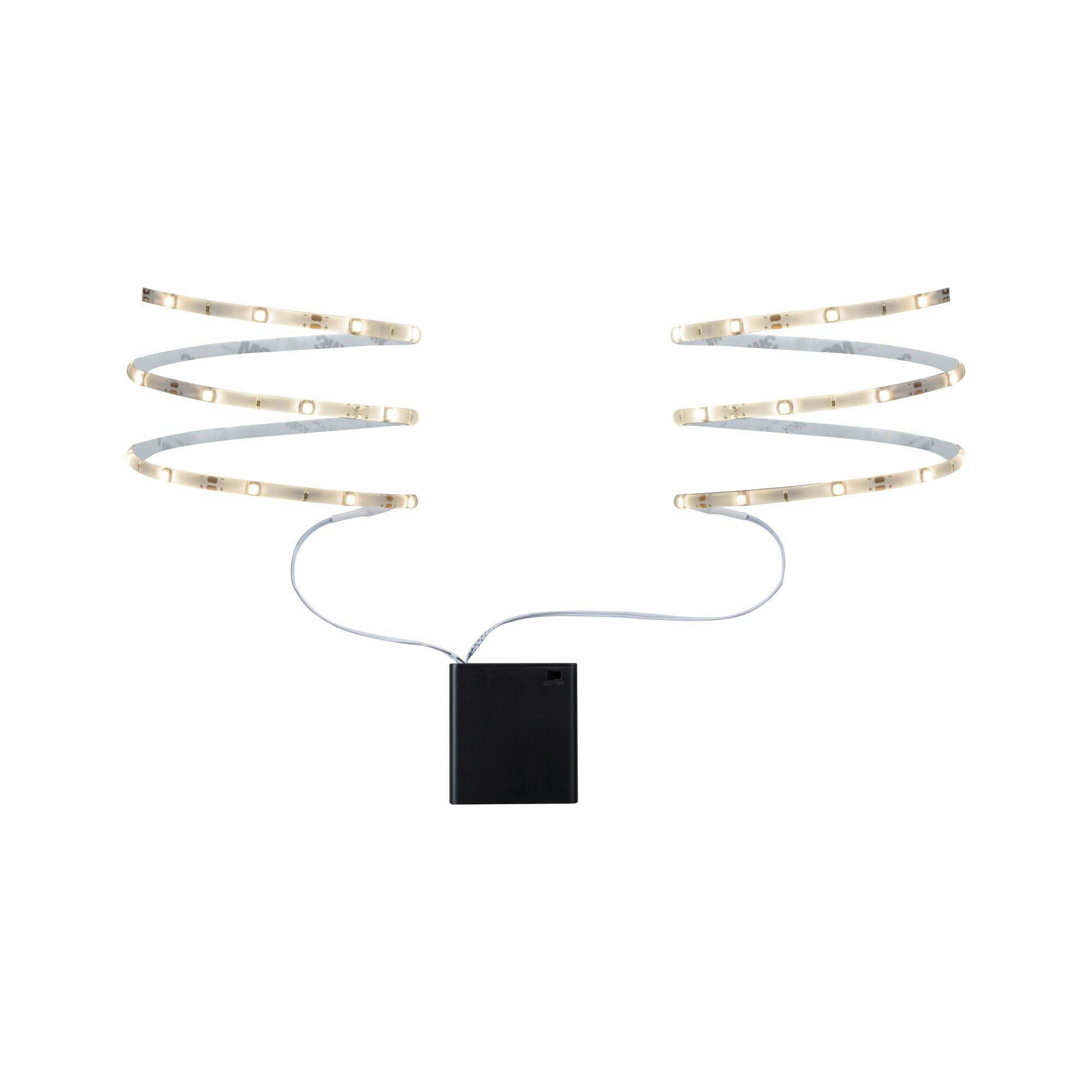 LED-STRIP 70701 2x 80,0 cm   - Weiß, Basics, Kunststoff/Metall (2x 80,0cm) - Paulmann