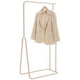 KLEIDERSTÄNDER in Creme 77,5/150/40 cm   - Creme, Basics, Holz/Metall (77,5/150/40cm) - Xora