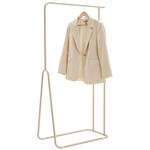 KLEIDERSTÄNDER in Creme 77,5/150/40 cm   - Creme, Basics, Holz/Metall (77,5/150/40cm) - Xora