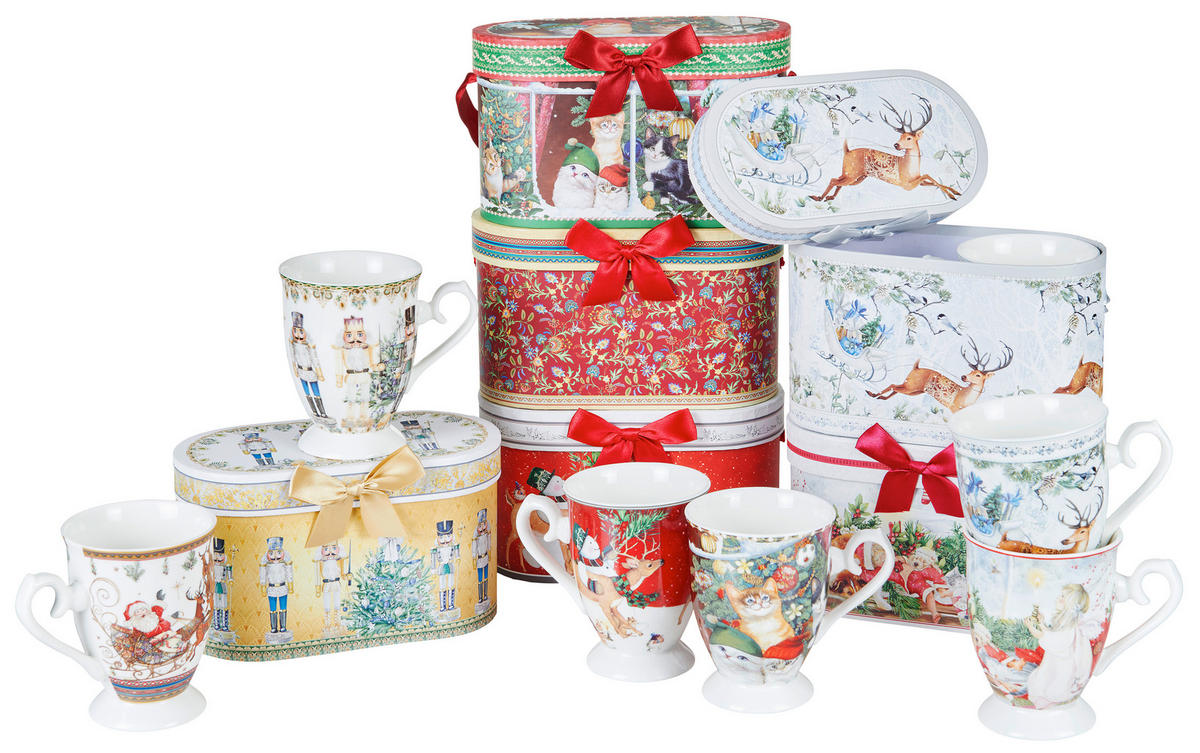 HRNČEK NA KÁVU  320 ml   - Lifestyle, keramika (320ml) - X-Mas