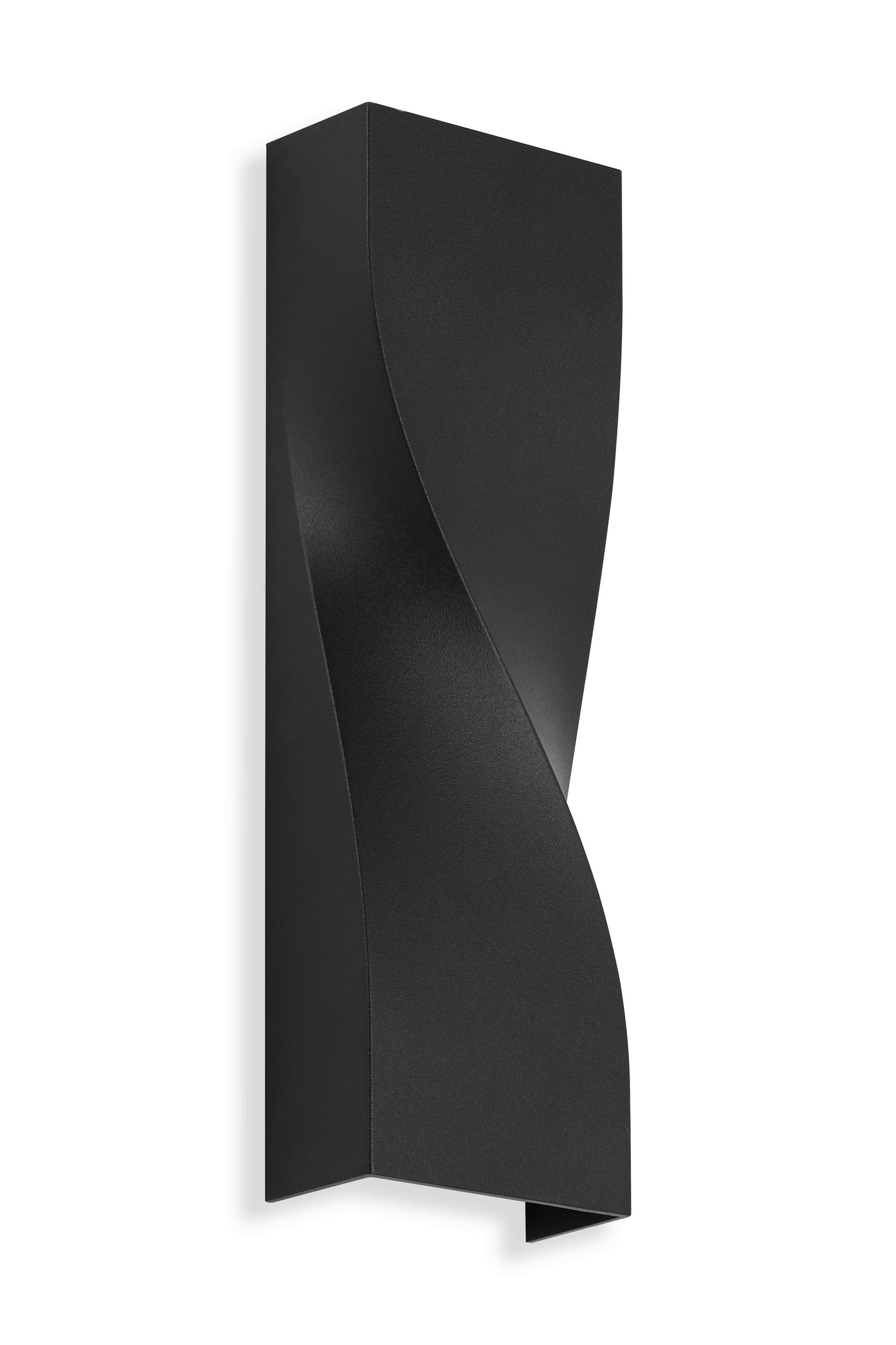 ZIDNA SVJETILJKA VANJSKA  - crna, Design, metal/plastika (8/4/26cm)