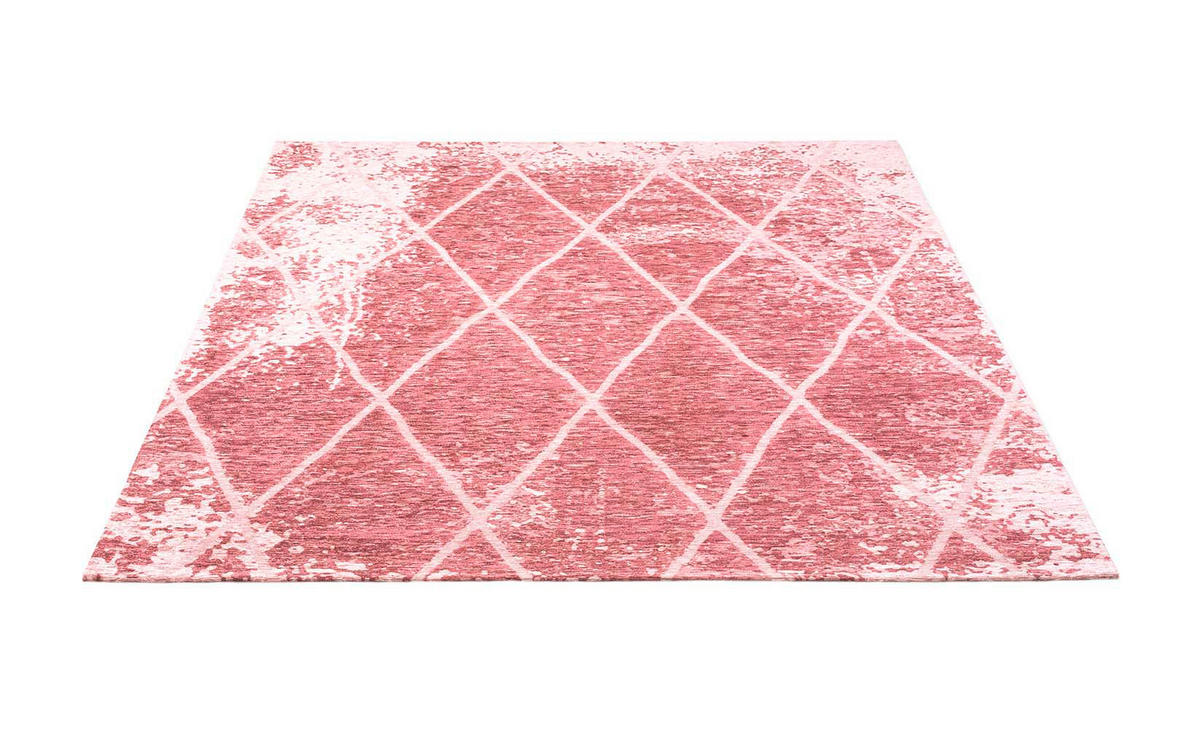 VINTAGE-TEPPICH 155/230 cm Fine Line Rosa  - Rosa, Design, Kunststoff/Textil (155/230cm) - Tom Tailor