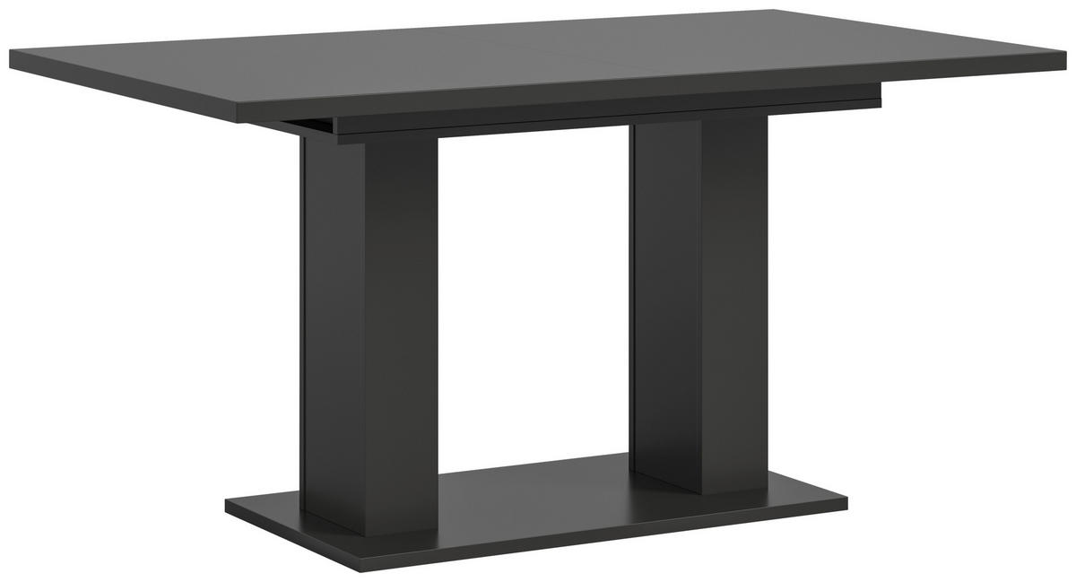 AUSZIEHTISCH Grau rechteckig  ausziehbar  - Grau, KONVENTIONELL, Holzwerkstoff (150-190/90/76cm) - MID.YOU