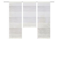 FLÄCHENVORHANG in Weiß blickdicht  - Weiß, KONVENTIONELL, Textil (30/80cm) - Schmidt W. Gmbh