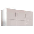 AUFSATZSCHRANK 120/40/54 cm  in  - Chromfarben/Weiß, KONVENTIONELL, Holzwerkstoff/Kunststoff (120/40/54cm) - Xora
