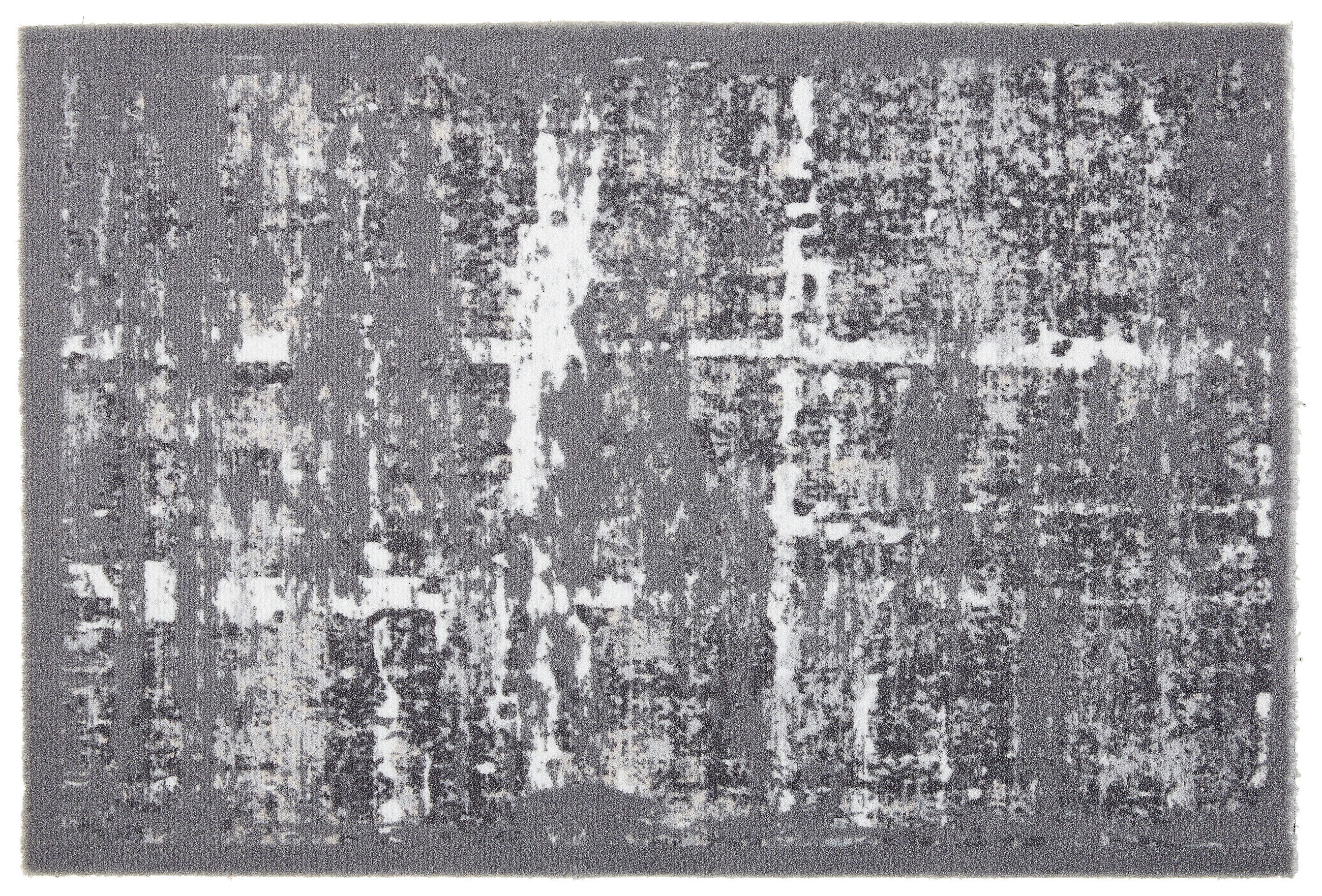 FUßMATTE  40/60 cm  Grau  - Grau, Basics, Textil (40/60cm) - Esposa