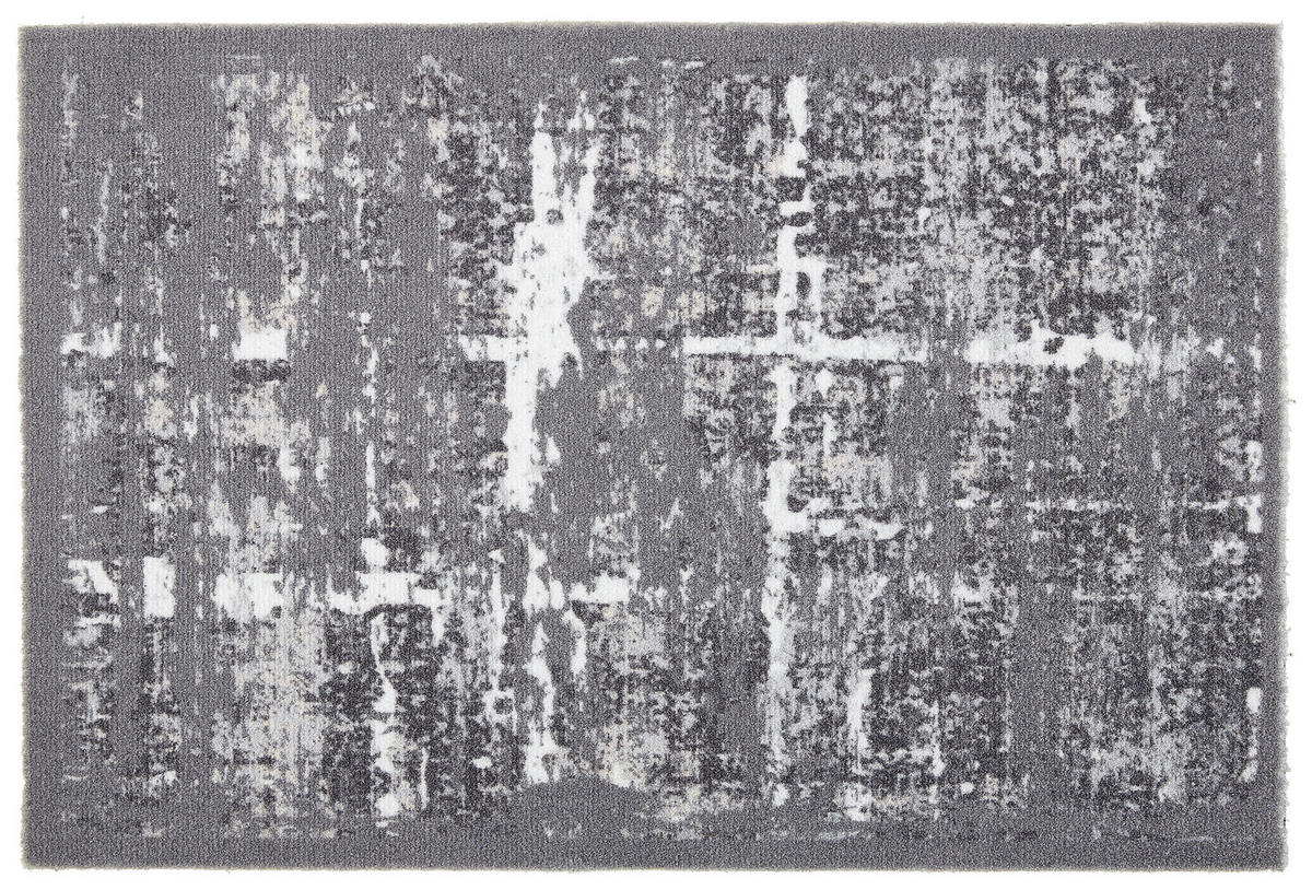 FUßMATTE  40/60 cm  Grau  - Grau, Basics, Textil (40/60cm) - Esposa